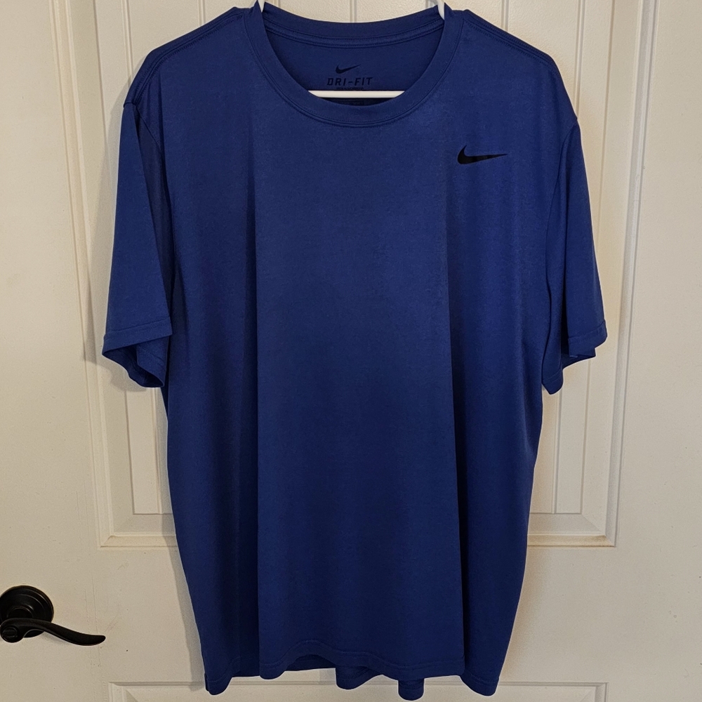 Nike Men's Blue Dri-FIT Shirt